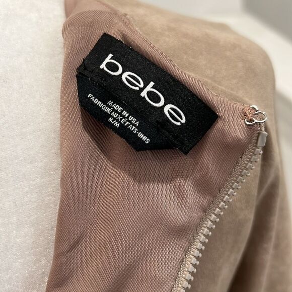 Bebe Faux Suede Mini Dress - Picture 7 of 8